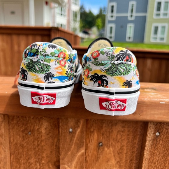 Vans Aloha print Slip-on Shoes M6.5 W8 - Picture 4 of 6